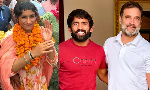 Bajrang Punia - Vinesh Phogat