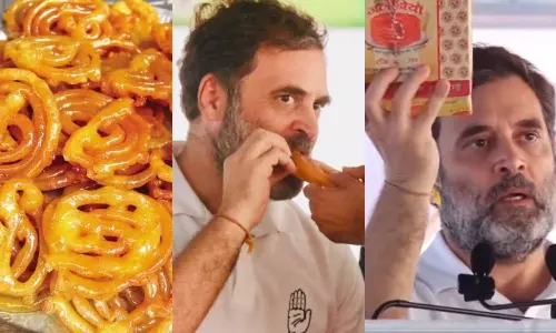 அரியானா தேர்தல் வெற்றிக்கு பின் டிரெண்டாகும் ஜிலேபி.. ராகுல் காந்தியை பங்கமாக கலாய்க்கும் பாஜக