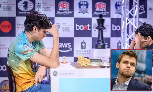 விதிக்கு மாறாக காய்கள் நகர்த்திய இந்திய வீரர்: குற்றம்சாட்டிய மேக்னஸ் கார்ல்சன்