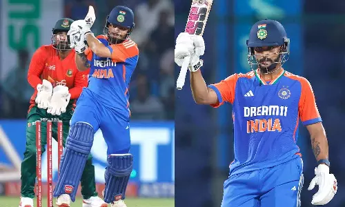 நிதிஷ் ரெட்டி- ரிங்கு சிங் அதிரடி.. 221 ரன்கள் குவித்த இந்தியா