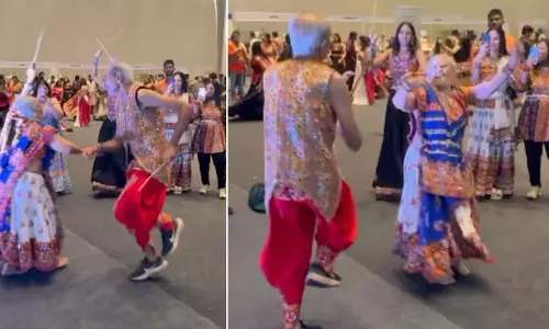 இளசுகளை மிரளவைத்த வயதான ஜோடி- வீடியோ வைரல்