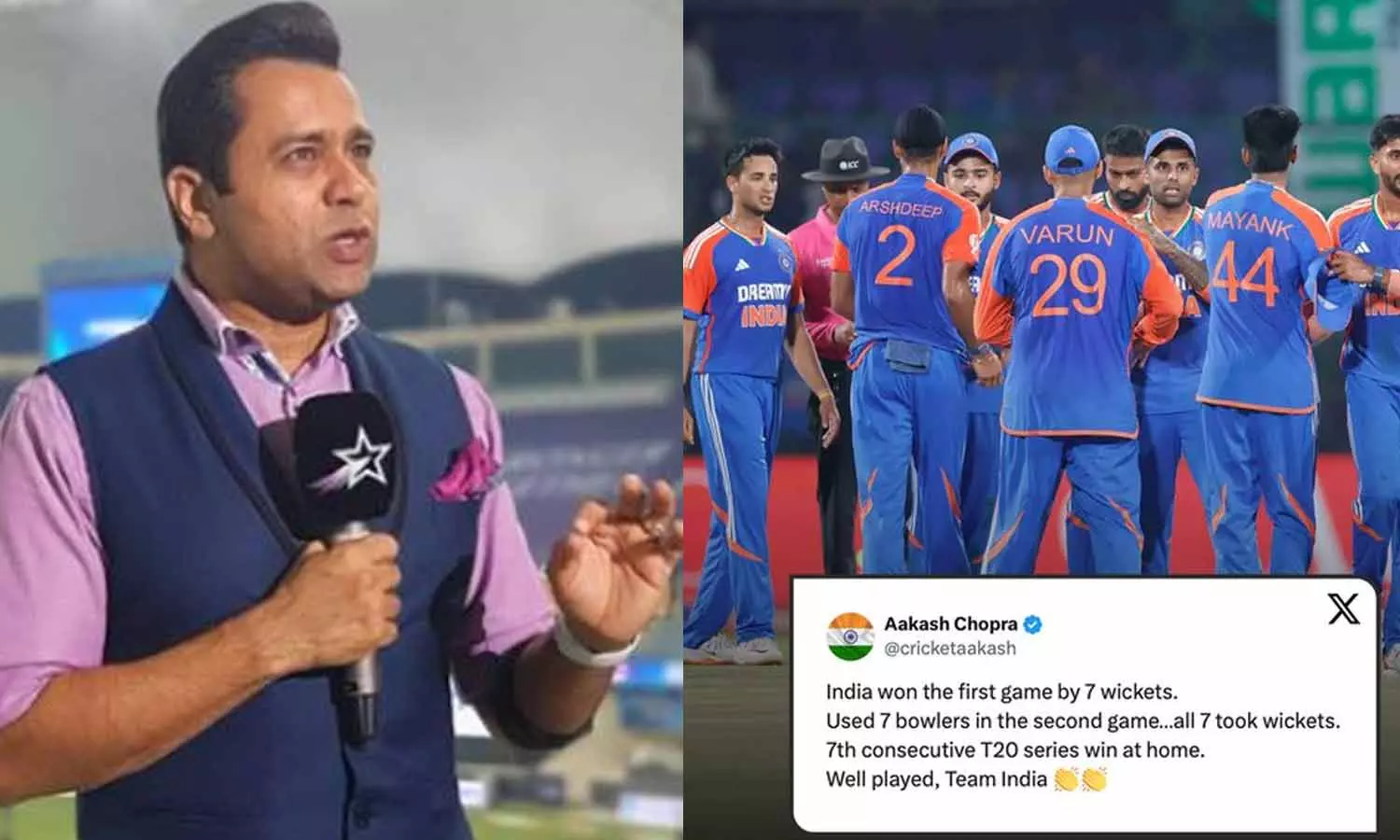 7 For Some Reason.. ஆகாஷ் சோப்ரா பதிவு வைரல் 7 For Some Reason.. ஆகாஷ் சோப்ரா பதிவு வைரல்