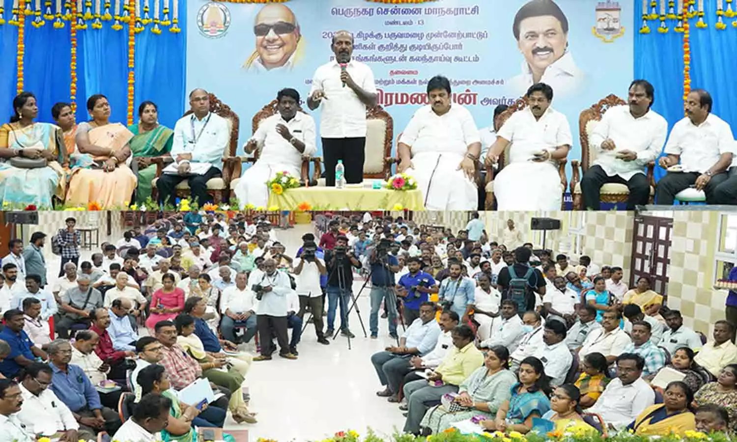 வெள்ளப்பெருக்கு ஏற்படும் இடங்களை மக்களிடம் நேரில் கேட்டு தடுக்க நடவடிக்கை- அமைச்சர் களத்தில் இறங்கினார்