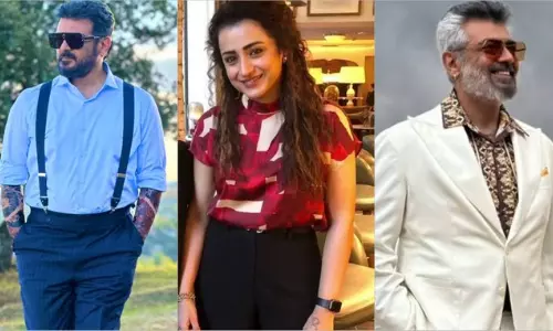 அடுத்தடுத்து புதிய தோற்றங்களில்  திரிஷா - சர்பிரைஸ் கொடுத்த குட் பேட் அக்லி படக்குழு