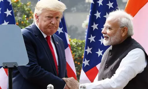 இறக்குமதிக்கு அதிக வரி விதிக்குது இந்தியா.. நா மட்டும் மறுபடியும் ஆட்சிக்கு  வந்தேன்னா.. டிரம்ப்