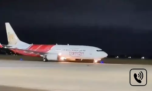 வானில் வட்டமடித்த விமானம்: நடுவானில் நடந்தது என்ன? திக் திக் நிமிடங்களை விவரித்த பயணி