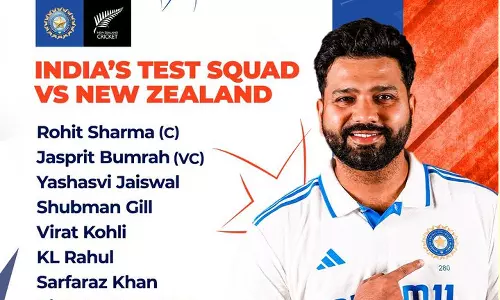 நியூசிலாந்துக்கு எதிரான டெஸ்ட் தொடர்: இந்திய அணி அறிவிப்பு