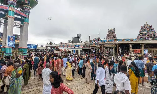 தொடர் விடுமுறையால் பழனியில் பக்தர்கள் வருகை அதிகரிப்பு