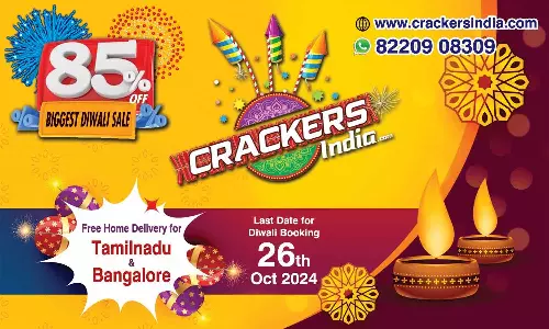 ஆன்லைன் மூலம் ஆர்டர்.. 85 சதவீத தள்ளுபடியுடன் வீடு தேடி வரும் சிவகாசி பட்டாசுகள்