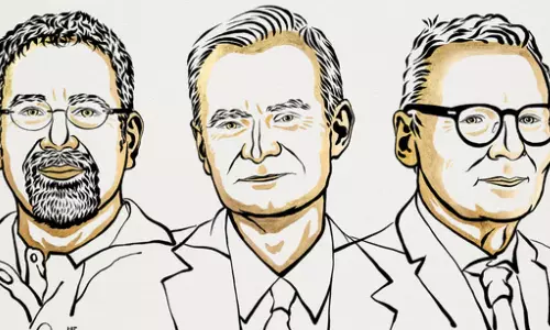 2024 ஆம் ஆண்டின் பொருளாதாரத்திற்கான நோபல் பரிசு பெறும் மூவர்!