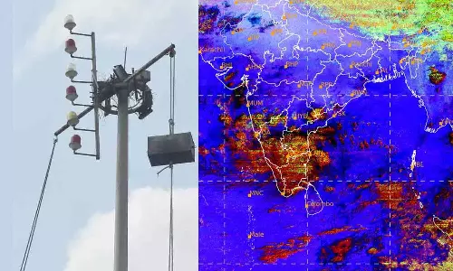 சென்னைக்கு அருகே கரையை கடக்கிறது காற்றழுத்த தாழ்வு மண்டலம்- வானிலை ஆய்வு மையம்