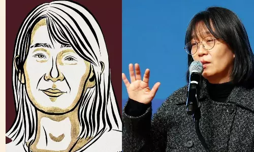 நோபல் பரிசு வென்றதை கொண்டாட மறுத்த தென் கொரிய பெண் இலக்கியவாதி ஹான் காங்.. எழுத்தும் பின்னணியும்!
