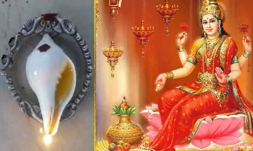 ஐஸ்வர்யம் தரும் சங்கு தீபம்