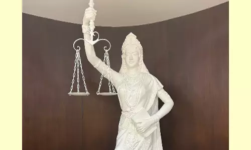 சுப்ரீம் கோர்ட் வளாகத்தில் புதிய சுதந்திர தேவி சிலை: தலைமை நீதிபதி திறந்து வைத்தார்