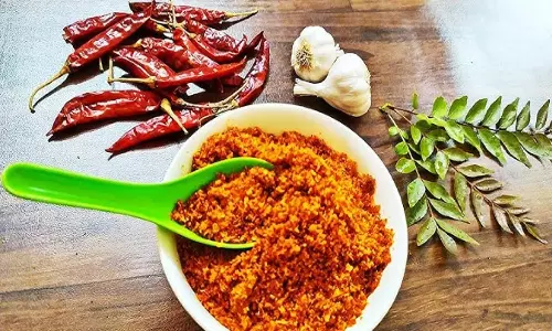 ஆந்திரா ஸ்டைல் பூண்டு இட்லி பொடி