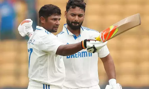 சர்பராஸ் சதம் அடித்தால் அது பெரிய சதம் தான்.. 99 ரன்களில் அவுட்டான பண்ட்