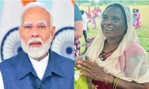 பிரதமர் மோடிக்கு நன்றி தெரிவித்து ரூ.100 அனுப்பிய பழங்குடியின பெண்