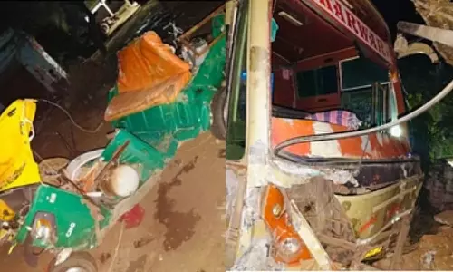 ராஜஸ்தானில் டெம்போவும் பேருந்தும் மோதி பயங்கர விபத்து.. 8 குழந்தைகள் உட்பட 12 பேர் பலி