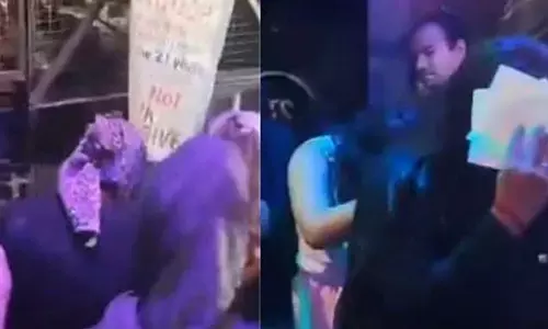 ஐதராபாத் மதுபான கூடத்தில் ஆபாச நடனம்- 42 பெண்கள் உட்பட 140 பேர் கைது