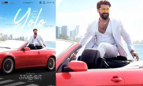 புது லுக்கில் சூர்யா - கங்குவா புதிய போஸ்டர்