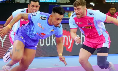 புரோ கபடி லீக்: ஜெய்ப்பூர், குஜராத் அணிகள் வெற்றி