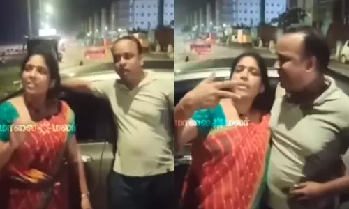 உதயநிதியை கூப்பிடவா? - மதுபோதையில் போலீசாரை அசிங்கமாக திட்டிய நபர் - வீடியோ வைரல்