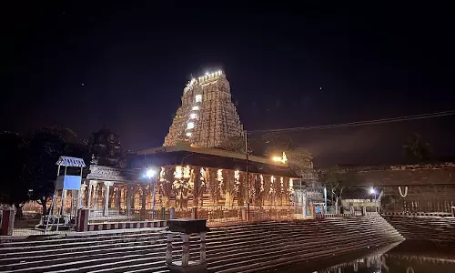 96 அடி உயரமுள்ள இராஜகோபுரம்