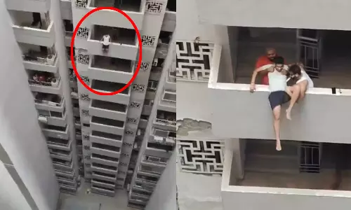 Noida Man Attempts Suicide