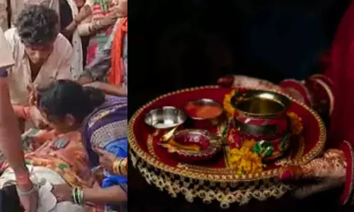 கணவர் ஆயுளுக்காக காலையில் விரதம்: மாலையில் விஷம் வைத்து கொன்ற மனைவி