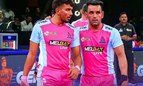 புரோ கபடி லீக்: ஜெய்ப்பூர் அணி அபார வெற்றி