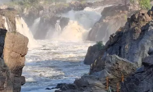 ஒகேனக்கல்லில் நீர்வரத்து 31 ஆயிரம் கனஅடியாக அதிகரிப்பு: குளிக்க தடை