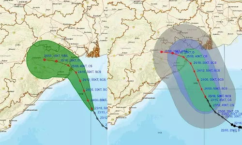 தீவிர புயலாக மாறியது டானா: ஒடிசா- மேற்கு வங்கம் இடையே கரையை கடக்கிறது