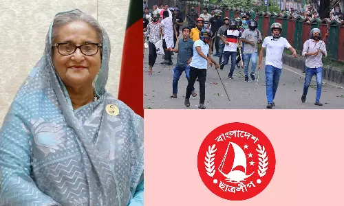வங்கதேசத்தில் ஷேக் ஹசீனா கட்சியின் மாணவர் பிரிவுக்கு தடை