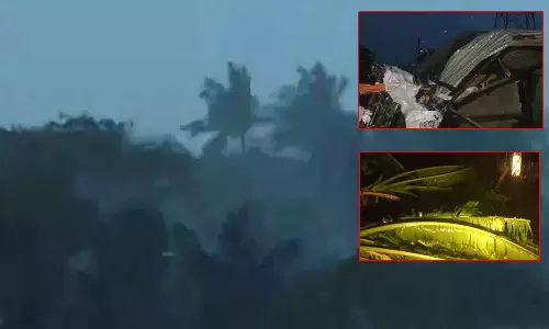 டானா புயல் கரையை கடந்தது: ஒடிசாவில் பலத்த காற்றுடன் கனமழை