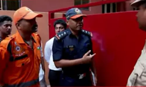 தனியார் பள்ளியில் வாயு கசிவு- அறிவியல் வல்லுநர்கள் ஆய்வு