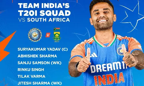 தென் ஆப்பிரிக்காவுக்கு எதிரான டி20 தொடர்: இந்திய அணி அறிவிப்பு