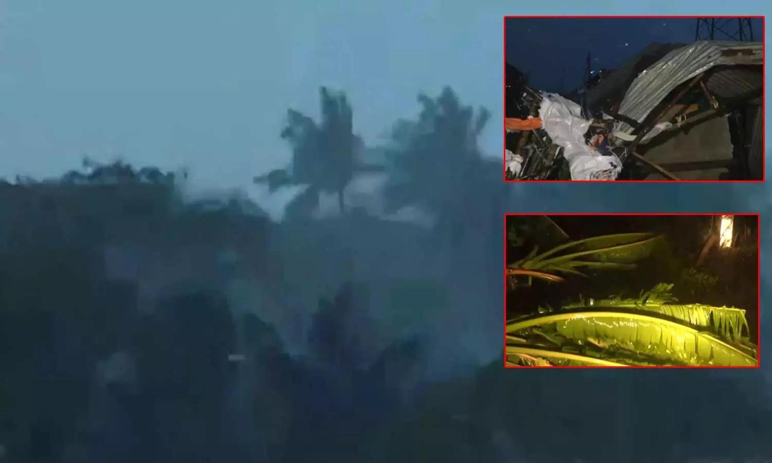 டானா புயல் கரையை கடந்தது: ஒடிசாவில் பலத்த காற்றுடன் கனமழை