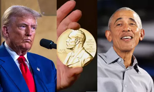 நியாயமா எனக்குதான் நோபல் பரிசு கொடுத்திருக்கனும்.. ஆனா ஒபாமாவுக்கு போயி.. டிரம்ப் ஆதங்கம்
