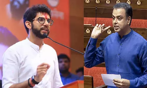 சரியான போட்டி... ஆதித்யா தாக்கரேவுக்கு எதிராக எம்.பி.யை நிறுத்திய ஏக்நாத் ஷிண்டே