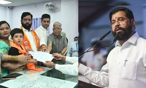 மகாராஷ்டிர தேர்தல்: முதல்வர் ஏக்நாத் ஷிண்டே  வேட்புமனுத் தாக்கல்