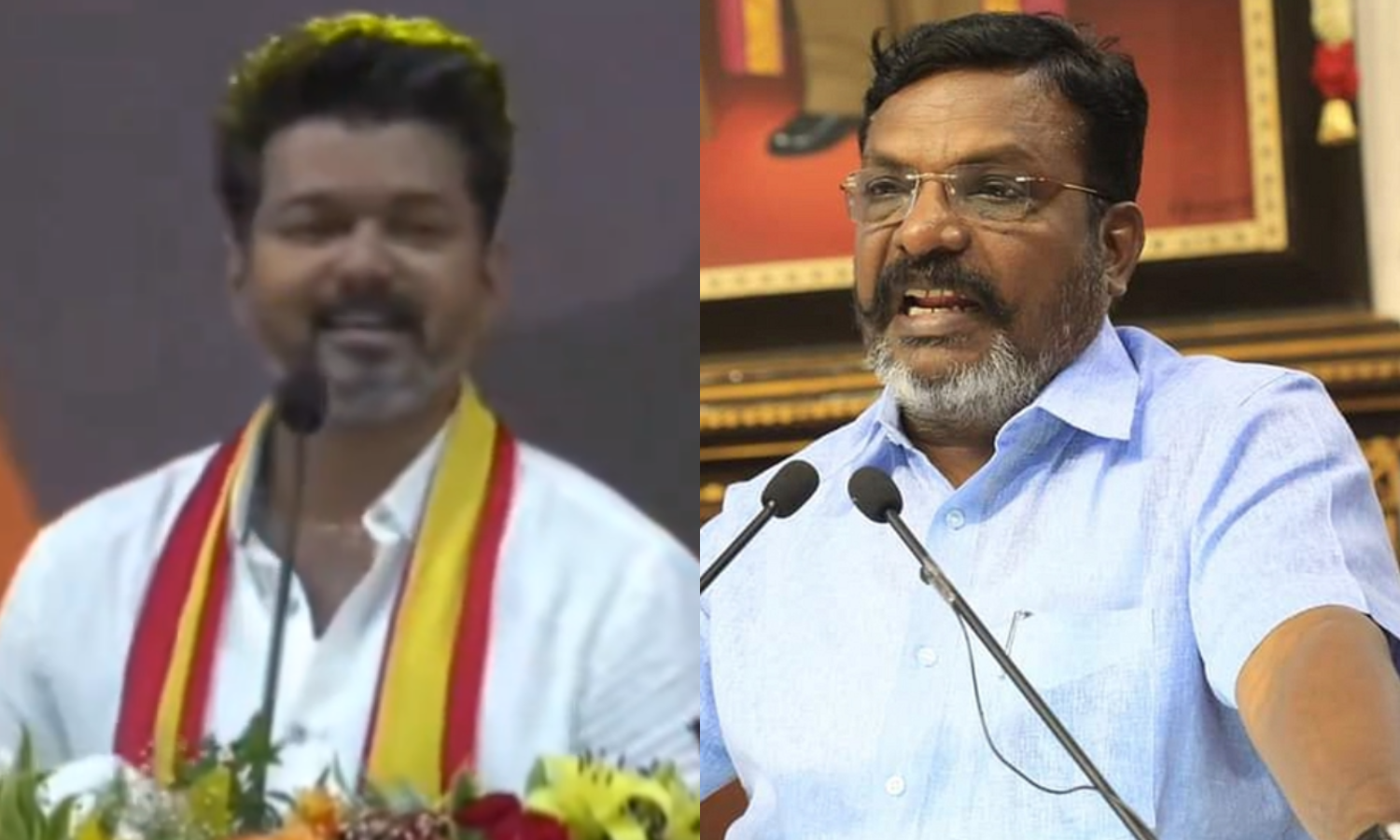 விஜய்யின் இலக்கு: புராணக் கதைகளில் வரும் அவதாரத்தால் மட்டுமே முடியும் -  திருமாவளவன் / TVK Vijay Target Thirumavalavan Comments says its Possible  only in Puranas