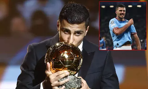 பலோன் டிஆர் 2024 விருதை வென்றார் மான்செஸ்டர் சிட்டி மிட் பீல்டர் ரோட்ரி