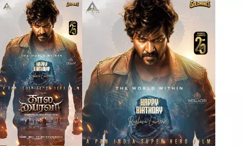 கால பைரவா - புதிய சூப்பர் ஹீரோ உருவாகிறான்... ராகவா லாரன்ஸின் பான் இந்தியன் திரைப்படம்