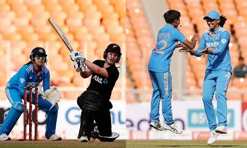 மகளிர் கிரிக்கெட்: இந்தியாவுக்கு 233 ரன்கள் இலக்கு நிர்ணயித்த நியூசிலாந்து