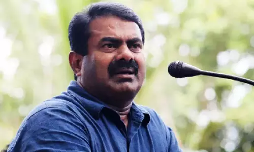 கருணாநிதி குறித்து அவதூறு பேச்சு- கரூரில் சீமான் மீது 2 பிரிவுகளில் வழக்கு