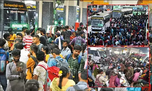 தீபாவளியை முன்னிட்டு சொந்த ஊர்களுக்கு சென்றவர்கள் சென்னை திரும்பும் வசதியாக இன்று முதல் 12,846 பேருந்துகள் இயக்கம்