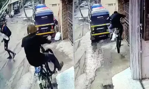 சைக்கிள் சாகசத்தால் உயிரிழந்த 16 வயது சிறுவன் - அதிர்ச்சி சிசிடிவி காட்சிகள்