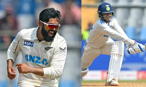 மும்பை வான்கடே டெஸ்ட்: முதல் இன்னிங்சில் இந்தியா 263 ரன்னில் ஆல்அவுட்