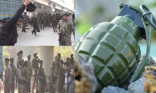 ஜம்மு காஷ்மீர்: ஞாயிறு சந்தையில் கையெறிகுண்டு தாக்குதல்.. 10 பேர் படுகாயம்