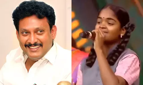 அரசுப் பள்ளி மாணவி யோக ஸ்ரீ, ஆசிரியை மகேஸ்வரிக்கு வாழ்த்து தெரிவித்த கல்வி அமைச்சர்